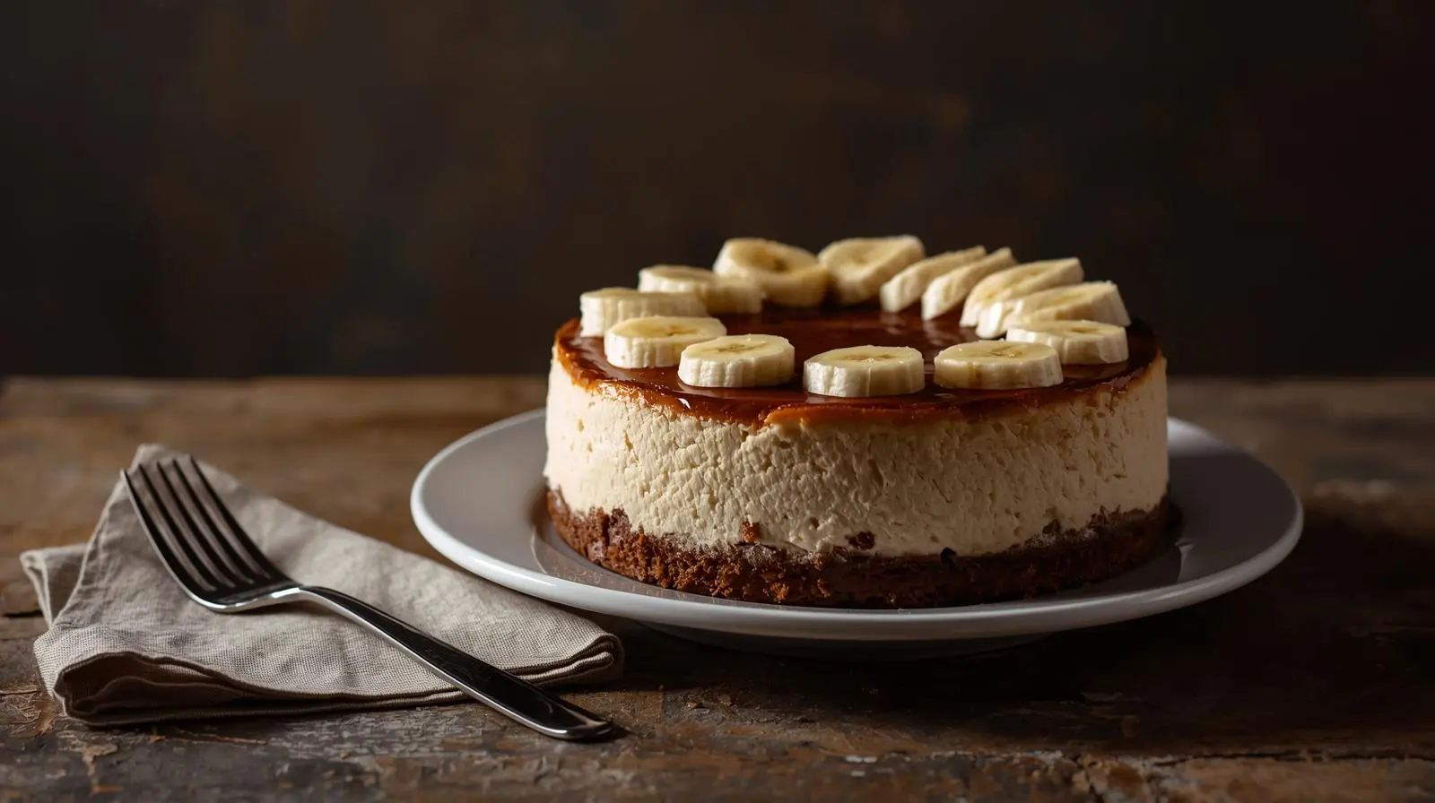 Banana Split Cheesecake (8") – Handcrafted in Miami