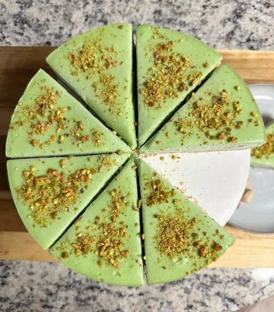 Pistachio Cheesecake (12") Handcrafted in Miami