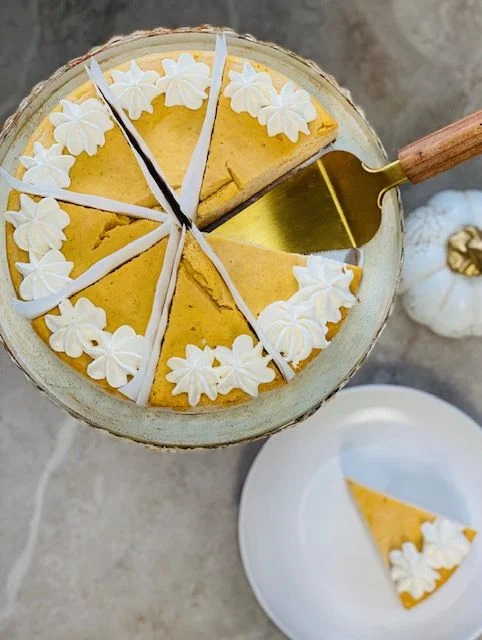 Pumpkin Cheesecake (12") Handcrafted in Miami